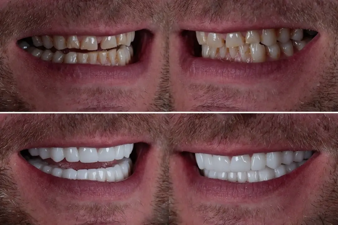 Dental implant before after Tooth implant before after antalya turkey